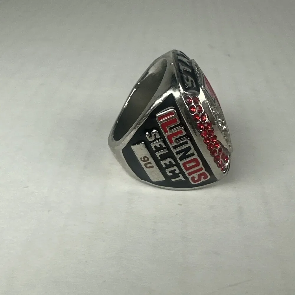 Illinois State Champions Ring Illinois Select Football Custom See Photos